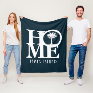 ZUHAUSE James Island Fleecedecke