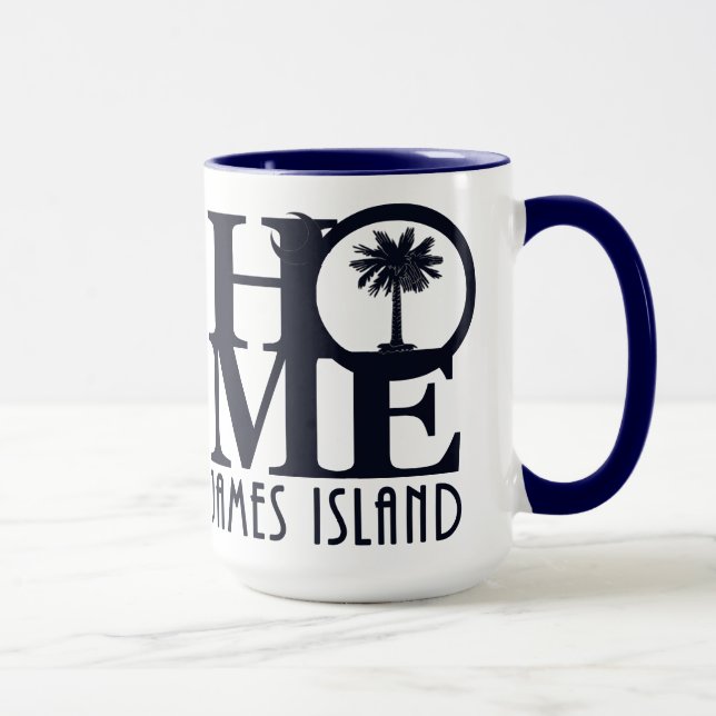 ZUHAUSE James Island SC 15oz Tasse (Rechts)