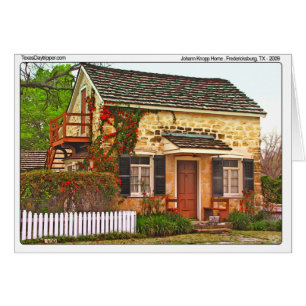 Zuhause Johann Knopp, Fredericksburg, TX