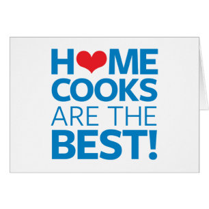 Zuhause-Köche sind das Beste