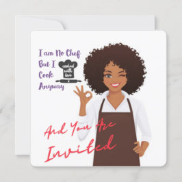 Zuhause kocht einladung