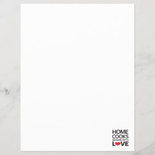 Zuhause kocht Jahreszeit mit Liebe Flyer