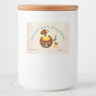 Zuhause-Konservenmarke für hausgemachte Suppen Lebensmitteletikett