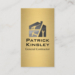 Zuhause-Konstruktion   Auftragnehmer Visitenkarte