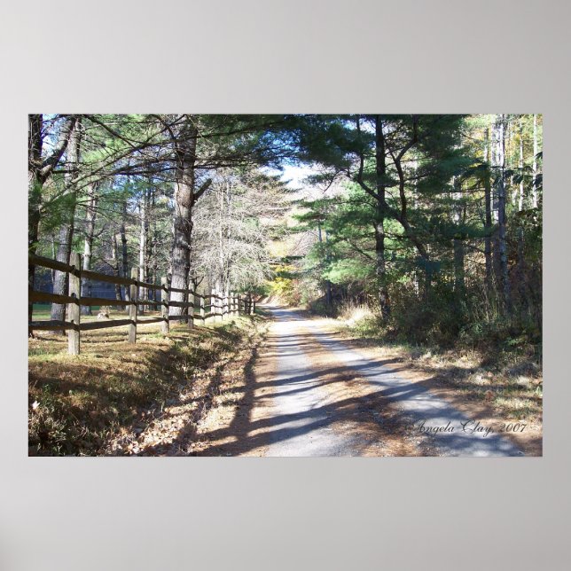 Zuhause-Leinwand Poster (Vorne)