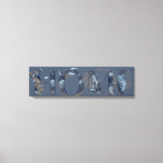 Zuhause Leinwanddruck (Vorderseite)