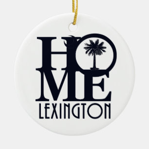 ZUHAUSE Lexington SC Keramik Ornament