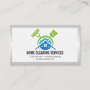 Zuhause-Logo für die Röhrenreinigung   Verschraubu Visitenkarte