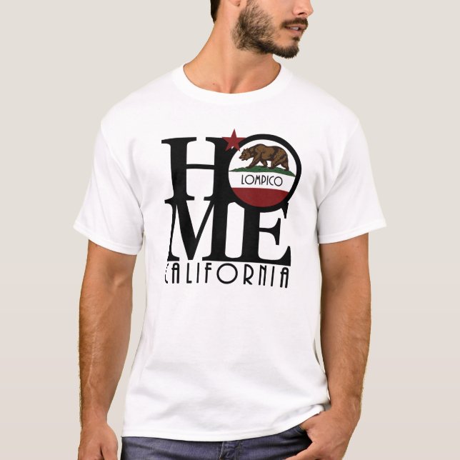 ZUHAUSE Lompico California T-Shirt (Vorderseite)