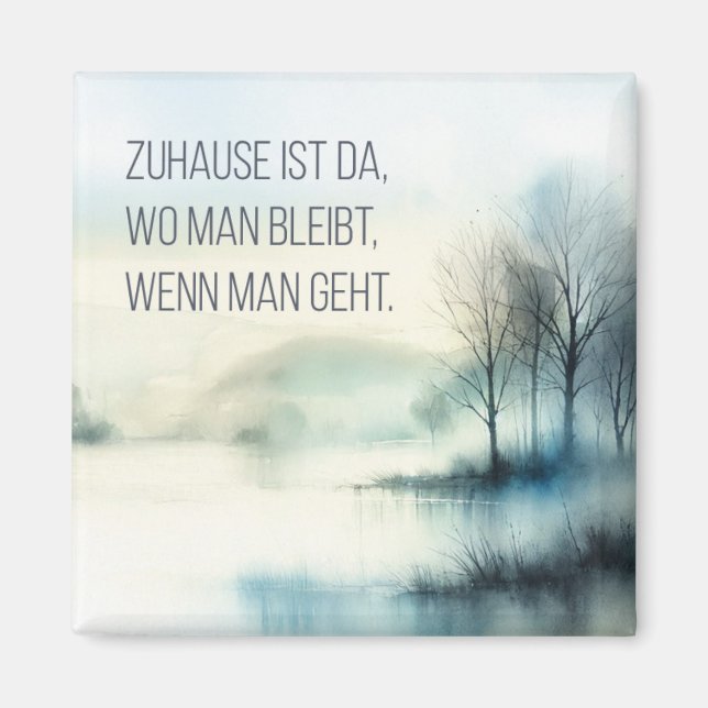 Zuhause  magnet (Vorne)