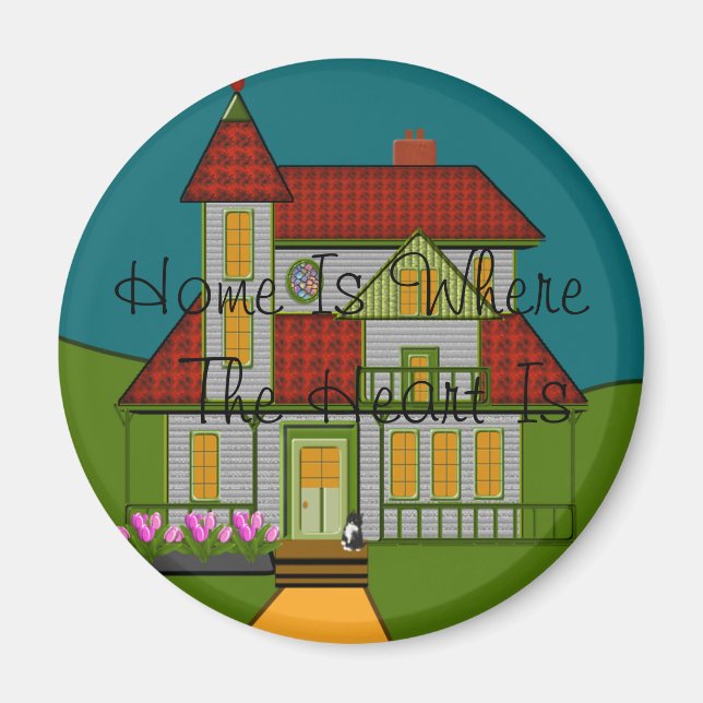 Zuhause Magnet (Vorne)