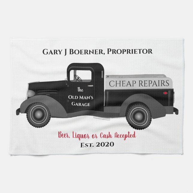 Zuhause Mechanische Garage Fett Reinigung Handtuch (Horizontal)