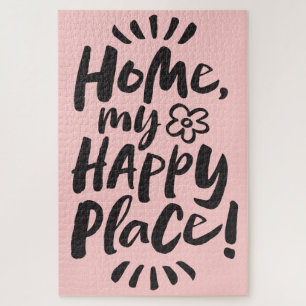 ZUHAUSE mein glücklicher Ort! Unterbringung vor Or Puzzle