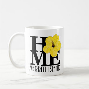 ZUHAUSE Merritt Island 11oz gelber Hibiskus Kaffeetasse