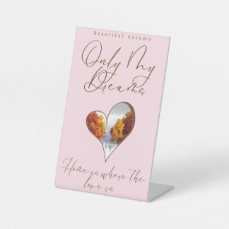 Zuhause mit Herz Sockelschild