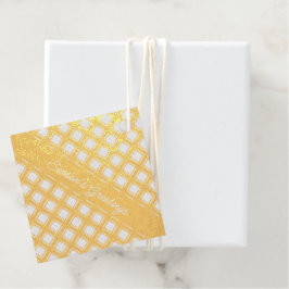 Zuhause Modern Original Scottish Tartan Geschenkanhänger