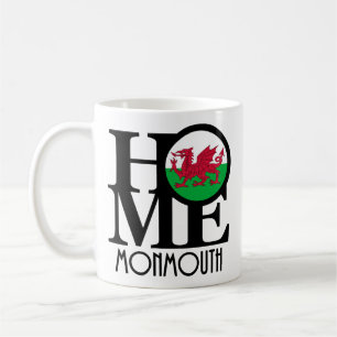 ZUHAUSE Monmouth Wales 11oz Kaffeetasse