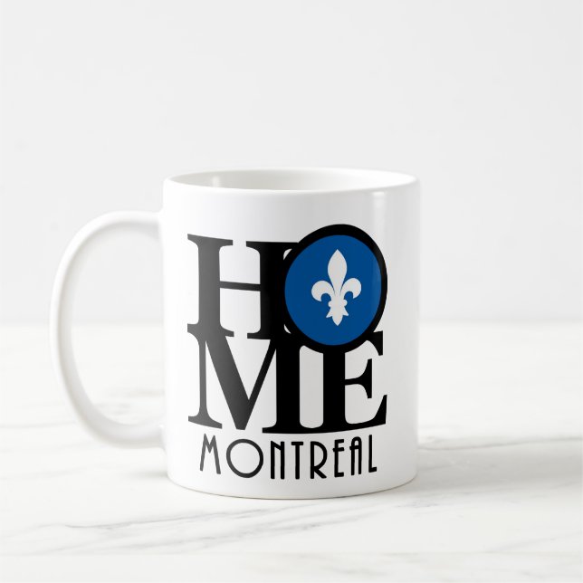 ZUHAUSE Montreal Quebec 15oz Kaffeetasse (Links)