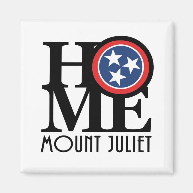ZUHAUSE Mount Juliet Tennessee Magnet (Vorne)
