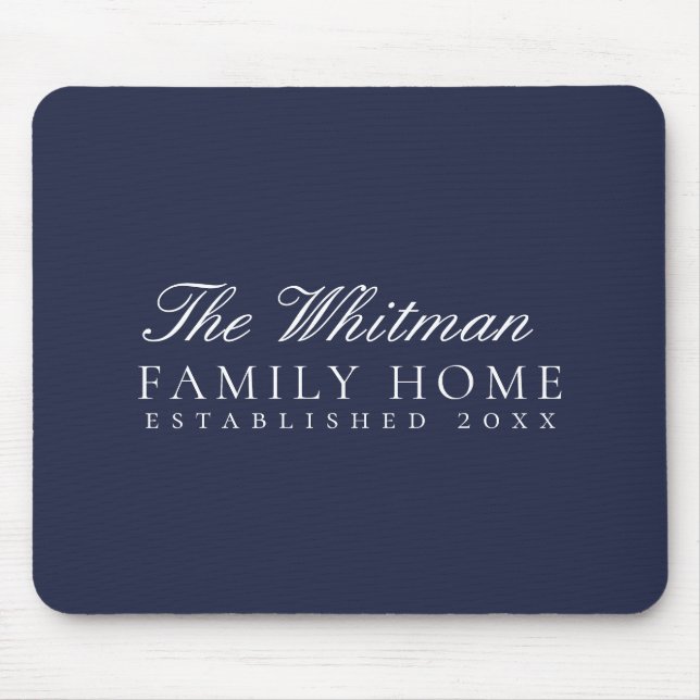 Zuhause Mousepad (Vorne)