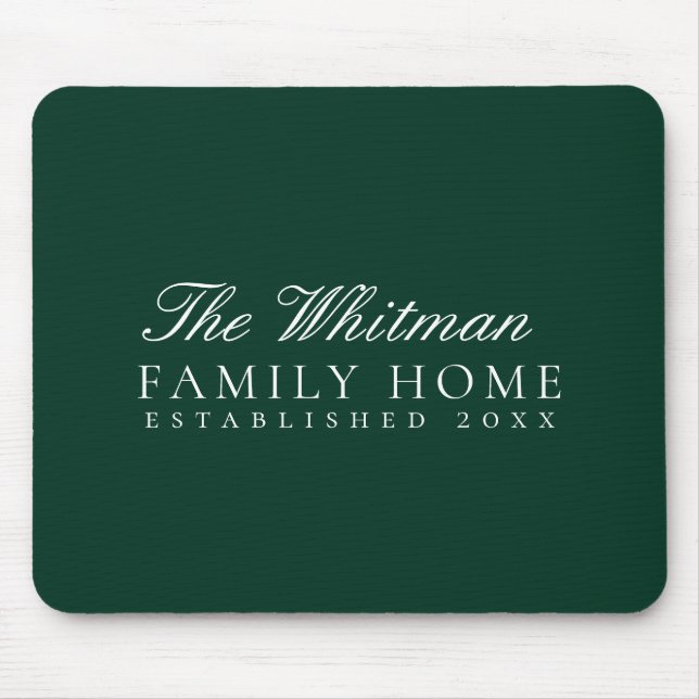 Zuhause Mousepad (Vorne)