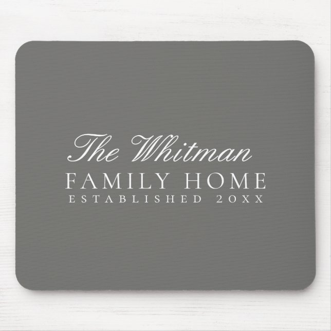 Zuhause Mousepad (Vorne)