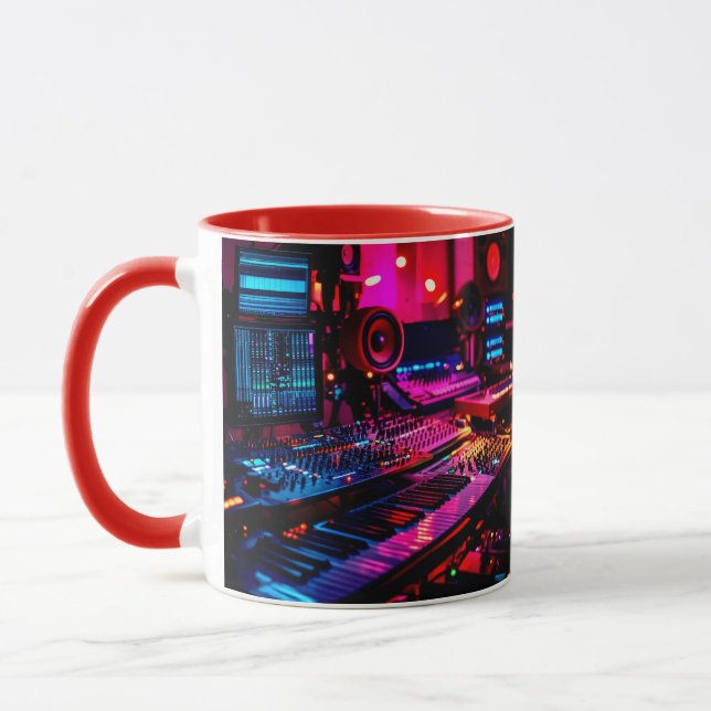 Zuhause Music Studio Tasse (Links)