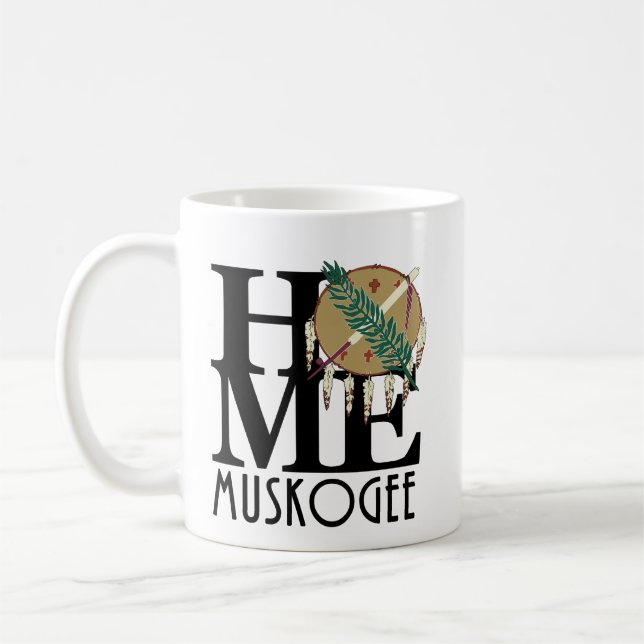 ZUHAUSE Muskokee OK 11oz Kaffeetasse (Links)