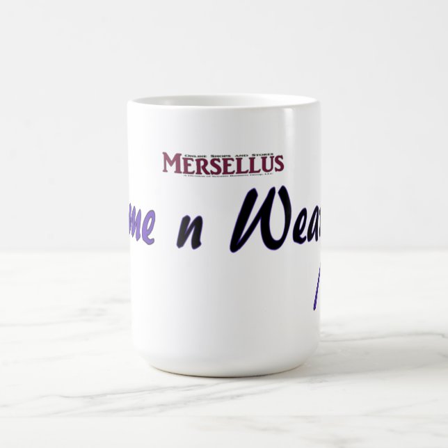 Zuhause n Wear Logo Kaffeetasse (Mittel)