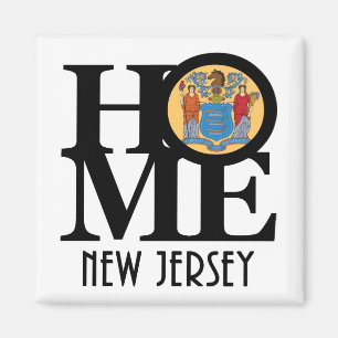 ZUHAUSE New Jersey Magnet
