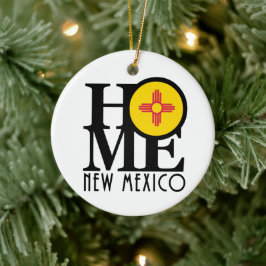ZUHAUSE New Mexico Keramik Ornament