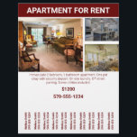 Zuhause oder Appartement zum Mieten von Flyern Abr Flyer<br><div class="desc">Haben Sie eine Wohnung oder Zuhause zu mieten? Werben Sie Ihre Miete auf Community Bulletin Board mit diesem maßgeschneiderten gedruckten Flyer. Dieser Flyer ist bereit, mit drei Fotos maßgeschneidert zu werden und hat einen Platz für Sie, um eine Schlagzeile, Beschreibung, Mietpreis, Telefonnummer und Informationen auf den Abreißleisten hinzuzufügen. Verwenden Sie...</div>