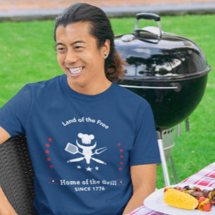Zuhause of the Grill - Patriotic GRILLEN T Shirt