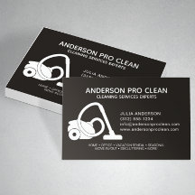 Zuhause & Office Beruflich Clearing Service Black