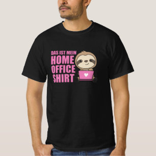 Zuhause Office Shirt Fault funktioniert auf dem No