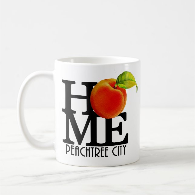ZUHAUSE Peachtree City 11oz Kaffeetasse (Links)