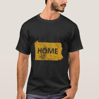 Zuhause - Pennsylvania Black & Gold T-Shirt