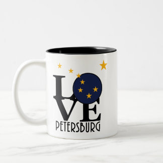 ZUHAUSE Petersburg Alaska 11oz Zweifarbige Tasse