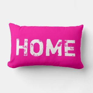 ZUHAUSE Pink Lumbar Dekorative Kissen