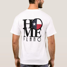ZUHAUSE Plano Texas (Rückseite) T-Shirt