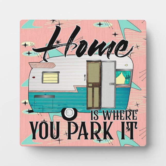 Zuhause Plaque Fotoplatte (Vorderseite)