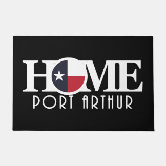 ZUHAUSE Port Arthur, Texas Fußmatte