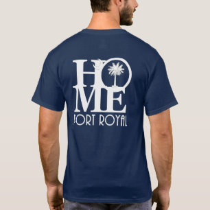 ZUHAUSE Port Royal SC (Rückseite) T-Shirt