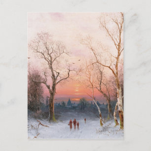 Zuhause Postkarte