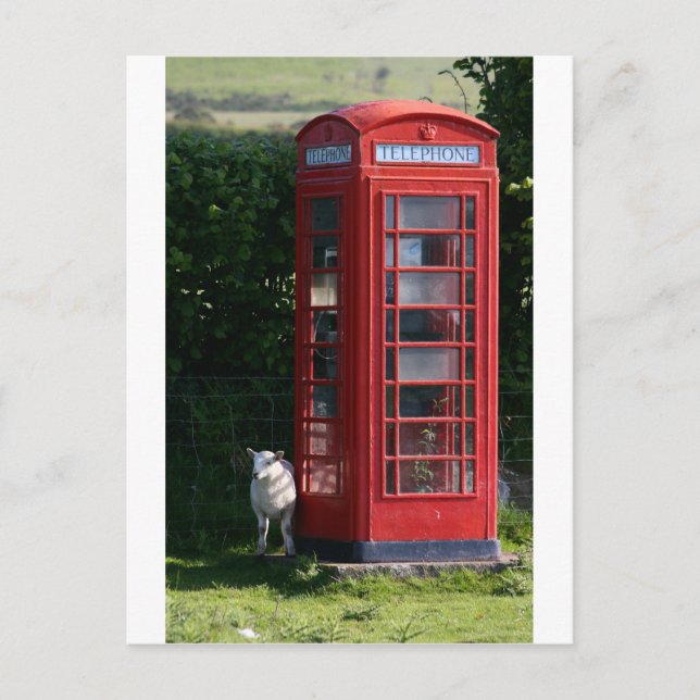 Zuhause Postkarte (Vorderseite)