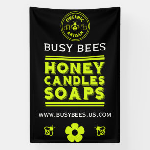 Zuhause Produzieren Honig Banner