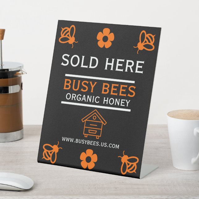 Zuhause Produzieren Honig Sockelschild (In SItu)