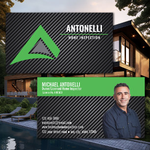 Zuhause-Prüfung   Inspektor Visitenkarte