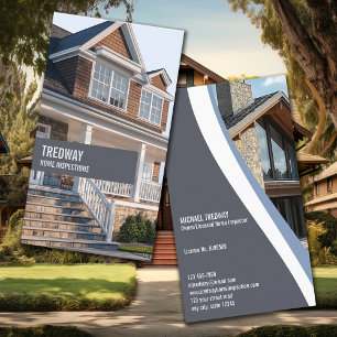 Zuhause-Prüfung   Inspektor Visitenkarte