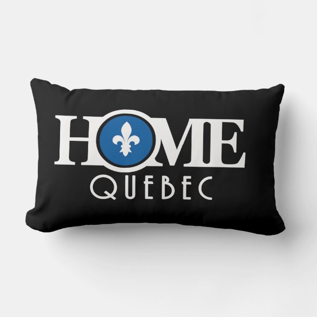 ZUHAUSE Quebec Lendenkissen (Vorderseite)